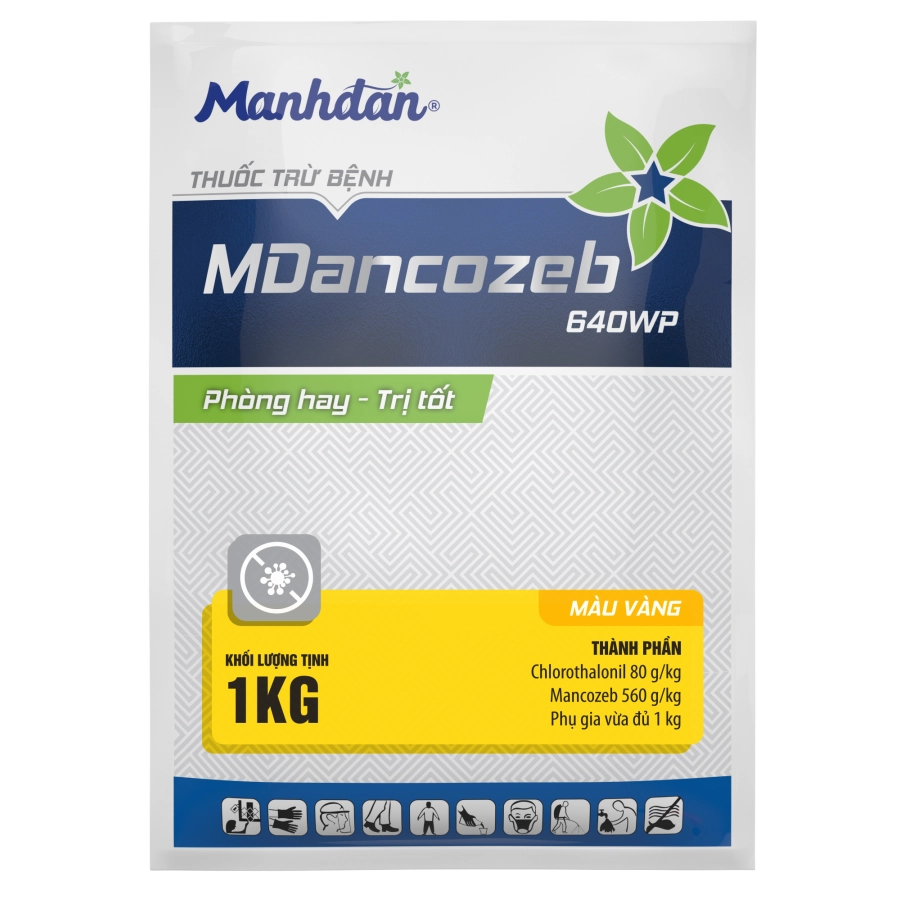MDancozeb 640WP (Vàng)