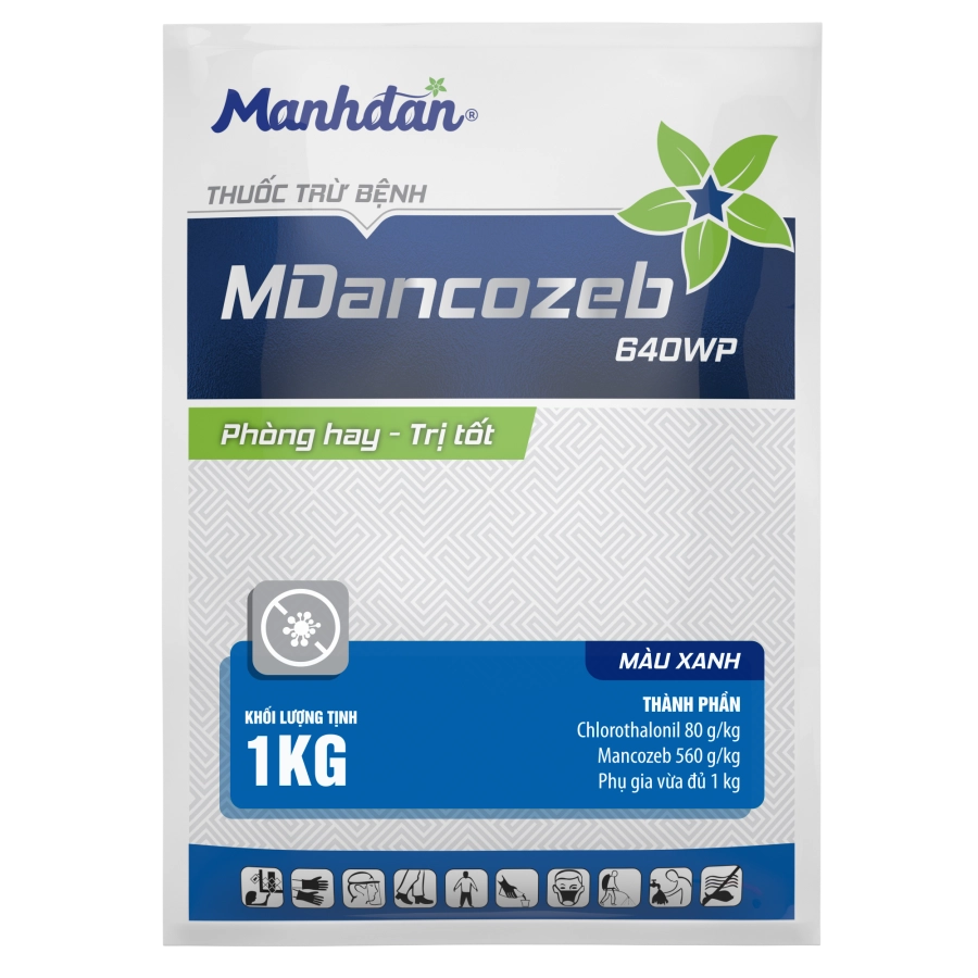 MDancozeb 640WP (Xanh)